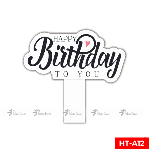 Hashtag sinh nhật HT-A12