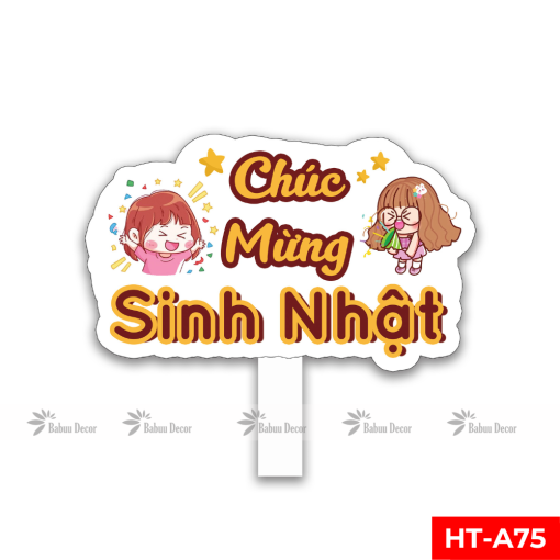 Hashtag sinh nhật HT-A75