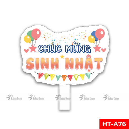 Hashtag sinh nhật HT-A76