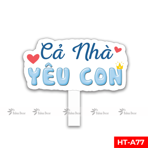 Hashtag sinh nhật HT-A77