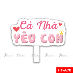 Hashtag sinh nhật HT-A78