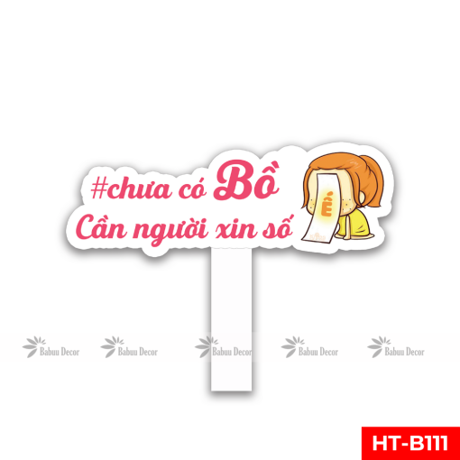 Hashtag đám cưới HT-B111