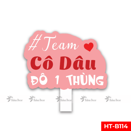 Hashtag đám cưới HT-B114