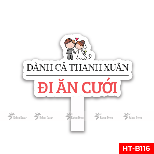 Hashtag đám cưới HT-B116