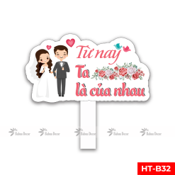 Hashtag đám cưới HT-B32