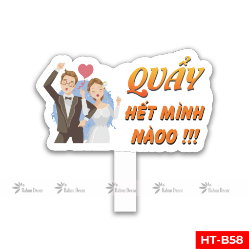 Hashtag đám cưới HT-B58