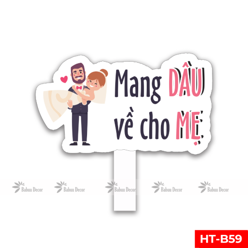 Hashtag đám cưới HT-B59