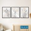 Bộ 3 tranh trừu tượng TRA_A3_040