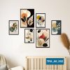 Bộ 6 tranh trang trí trừu tượng TRA_A6_002