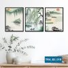 Bộ 3 tranh trang trí phong cảnh TRA_B3_019