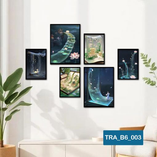 Bộ 6 tranh phong cảnh TRA_B6_003