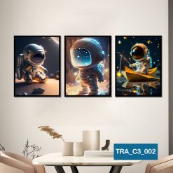 Bộ 3 tranh chủ đề hiện đại TRA_C3_002