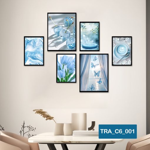 Bộ 6 tranh hiện đại TRA_C6_001