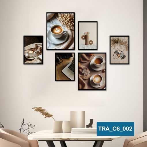 Bộ 6 tranh hiện đại TRA_C6_002