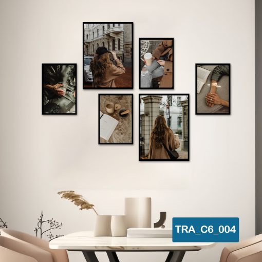 Bộ 6 tranh hiện đại TRA_C6_004