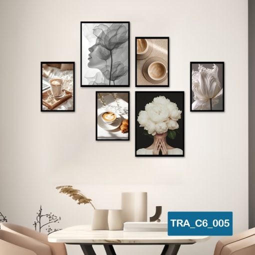 Bộ 6 tranh hiện đại TRA_C6_005