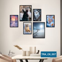 Bộ 6 tranh hiện đại TRA_C6_007