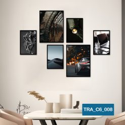 Bộ 6 tranh hiện đại TRA_C6_008
