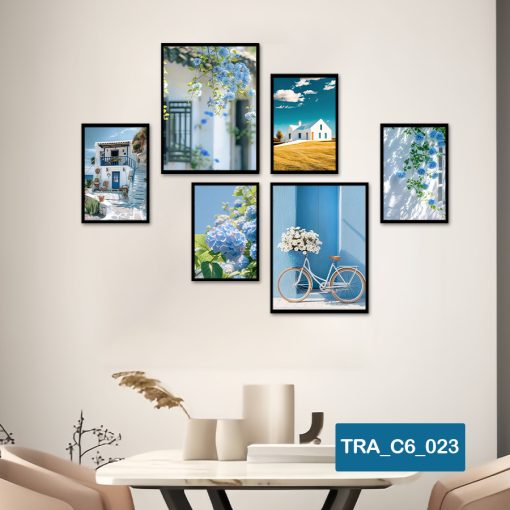 Bộ 6 tranh hiện đại TRA_C6_023