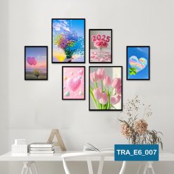 Bộ 6 tranh cô gái hiện đại TRA_E6_007