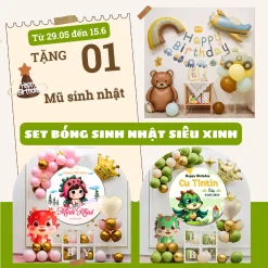 Set Bóng Sinh Nhật