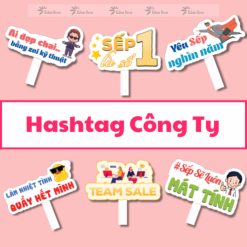 Hashtag công ty ảnh bìa