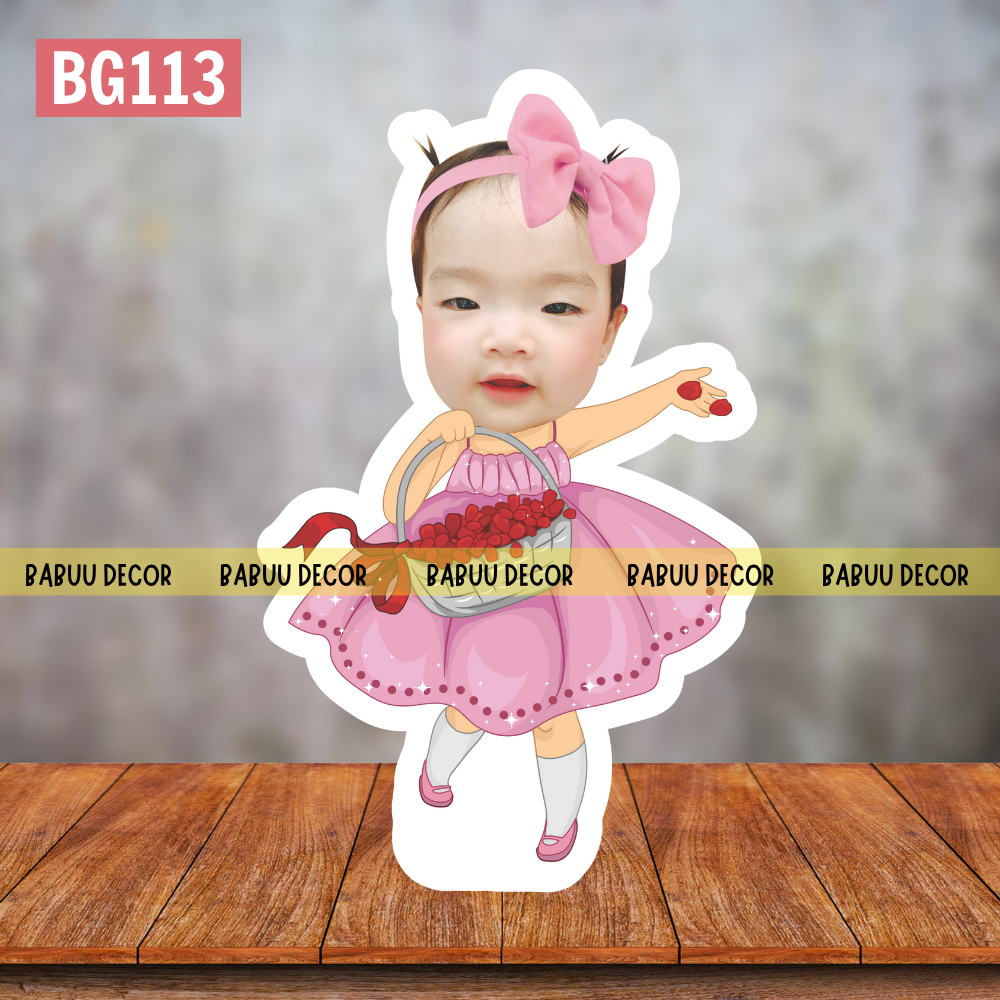 BG113 chibi bé gái BG113
