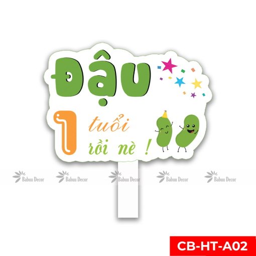 Hashtag sinh nhật thiết kế CB-HTK-02