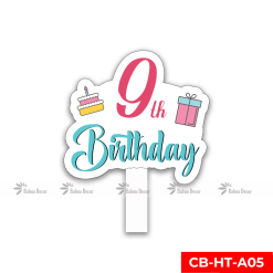 Hashtag sinh nhật thiết kế CB-HTK-05