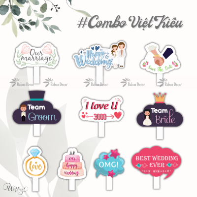 Combo Hashtag cưới