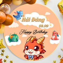 trang trí sinh nhật-RONG04