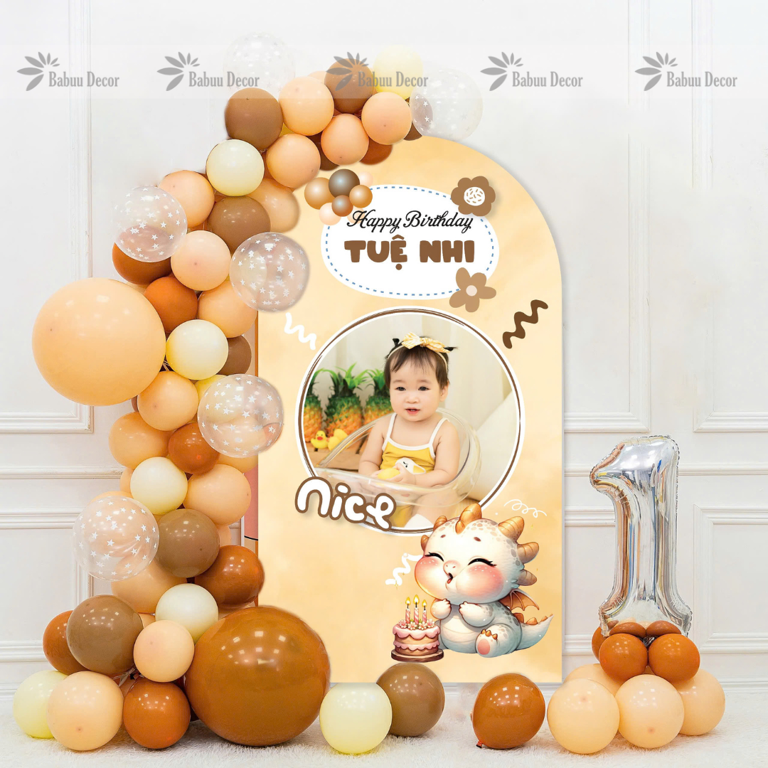 Phụ kiện backdrop Rồng cho sinh nhật