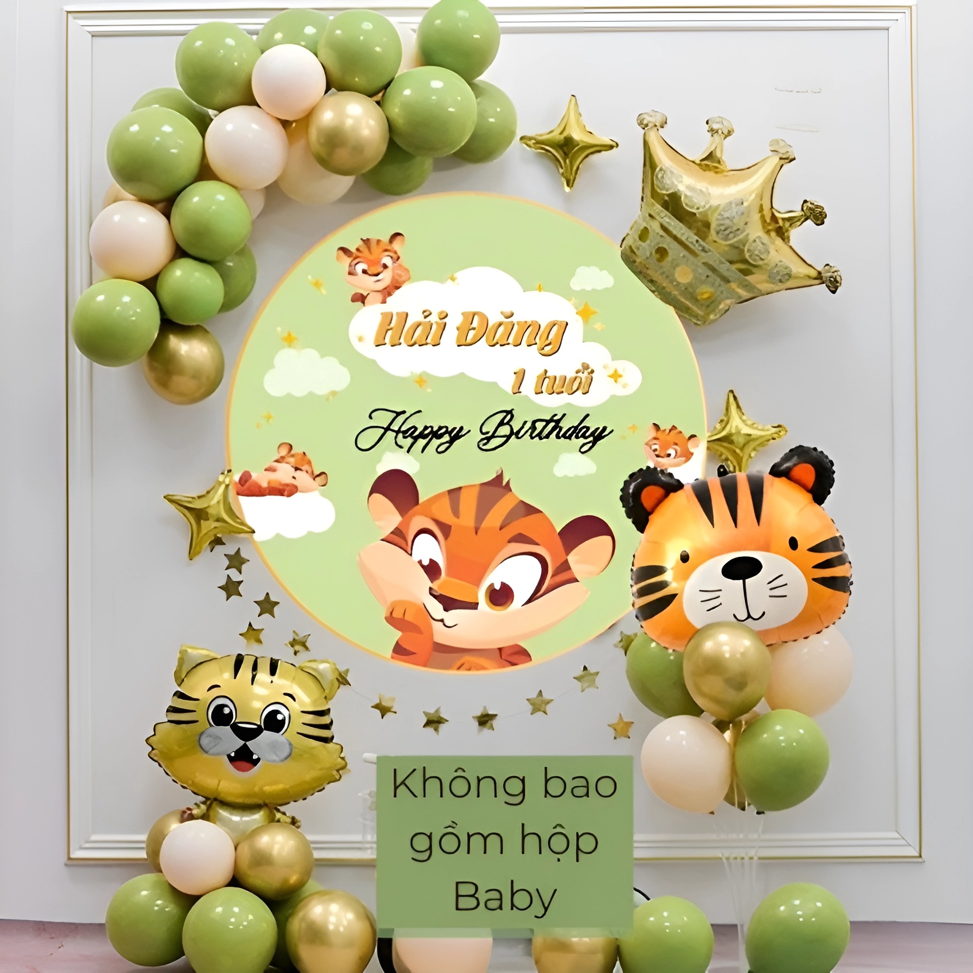 Trang trí sinh nhật dễ thương cho bé gái