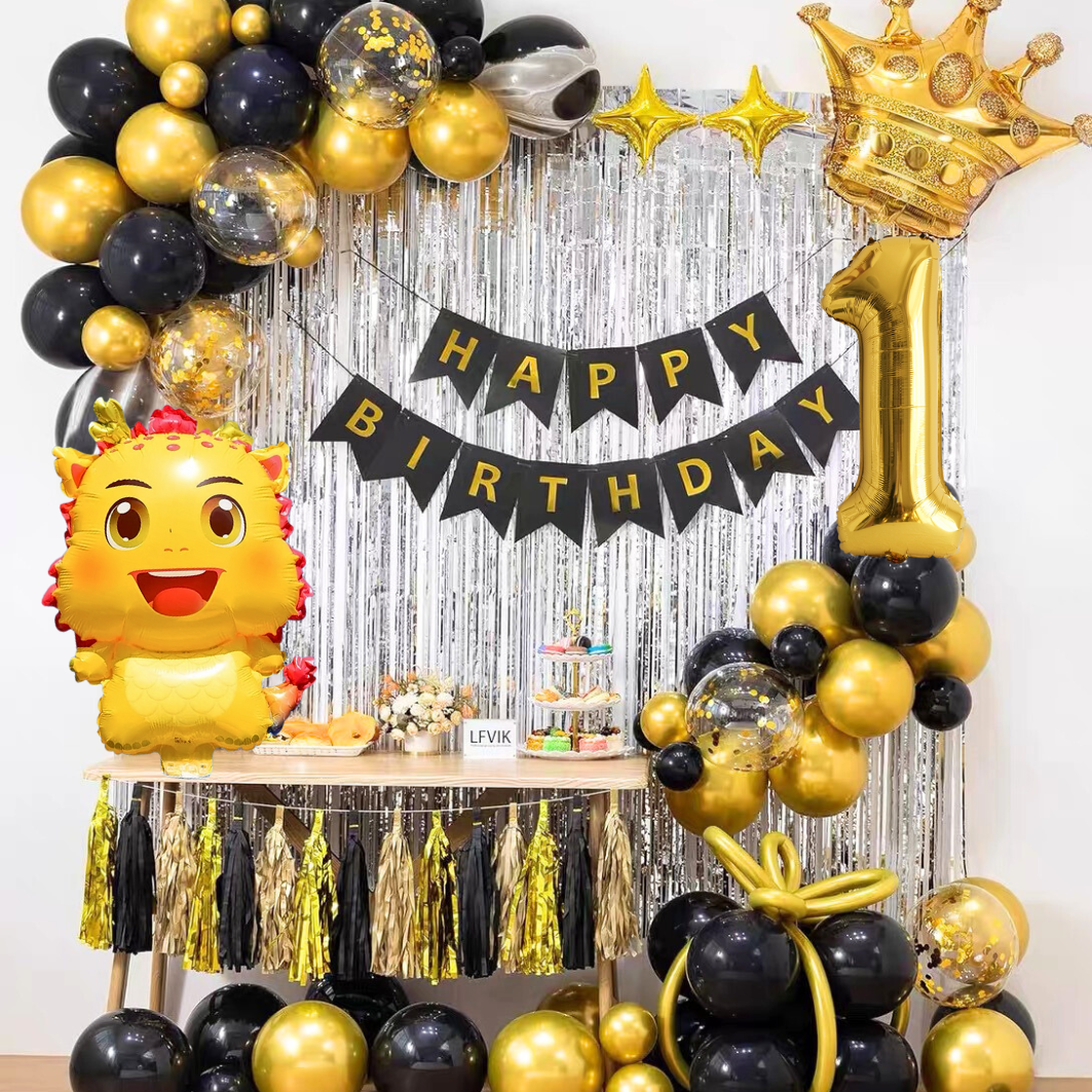 Combo trang trí sinh nhật Rồng giá rẻ