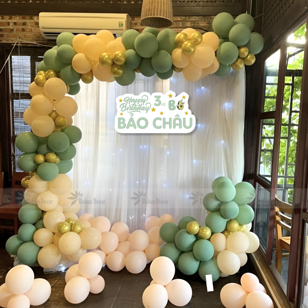 Trang trí sinh nhật sang trọng tại nhà 31