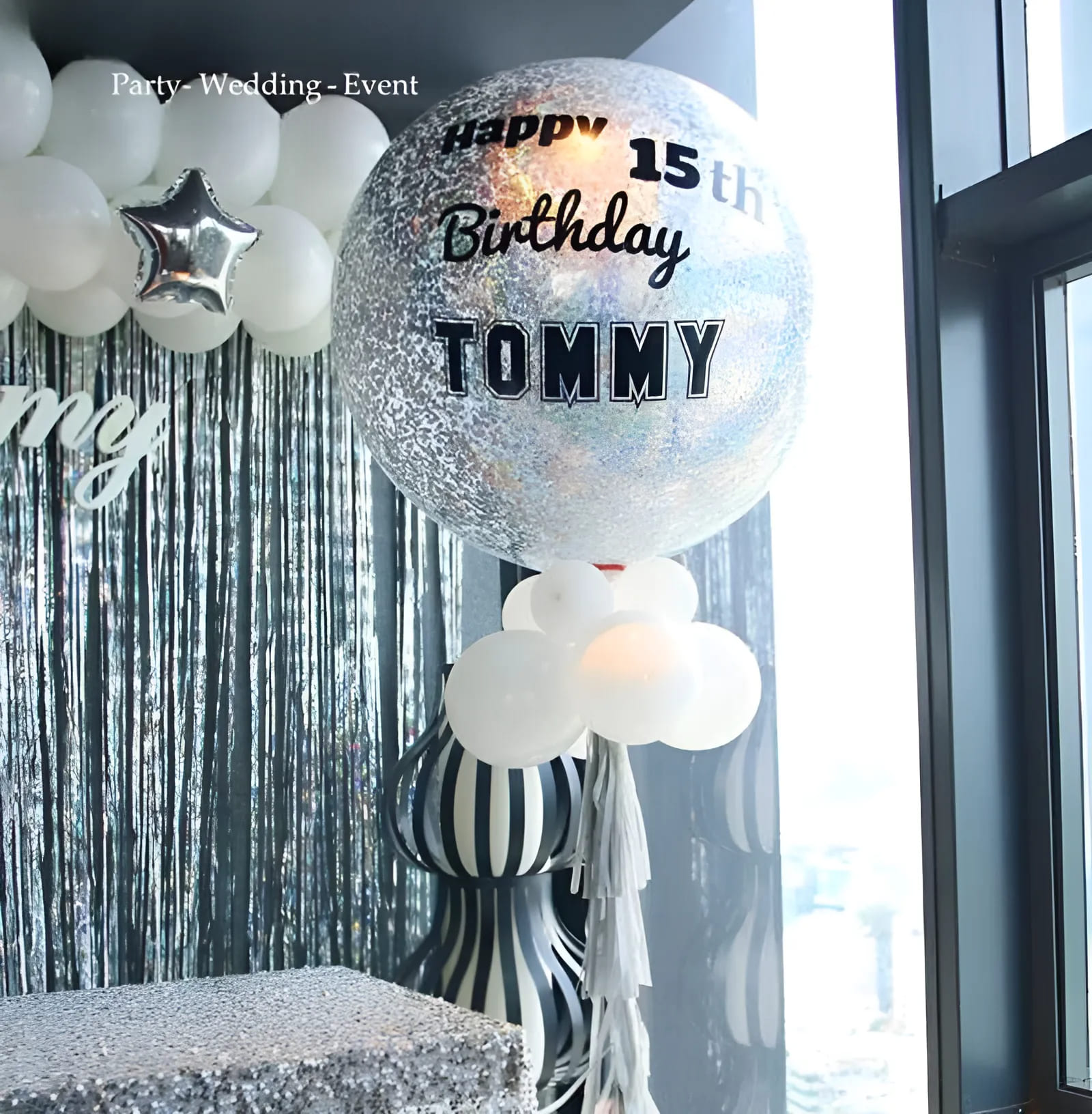 Set bóng jumbo trang trí sự kiện