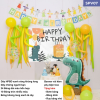 Set trang trí sinh nhật bé trai hàn quốc SPV07