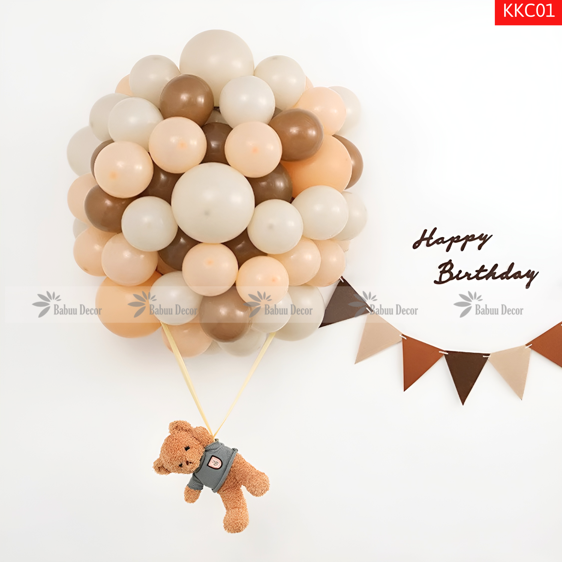 Bóng bay khinh khí cầu decor KKC01 ảnh