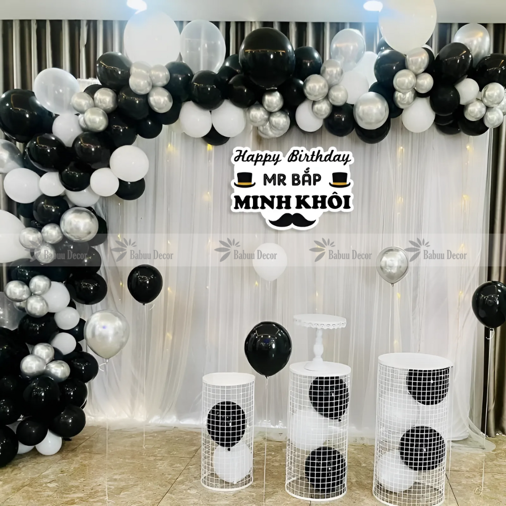 Set trang trí sinh nhật tại nhà yc26