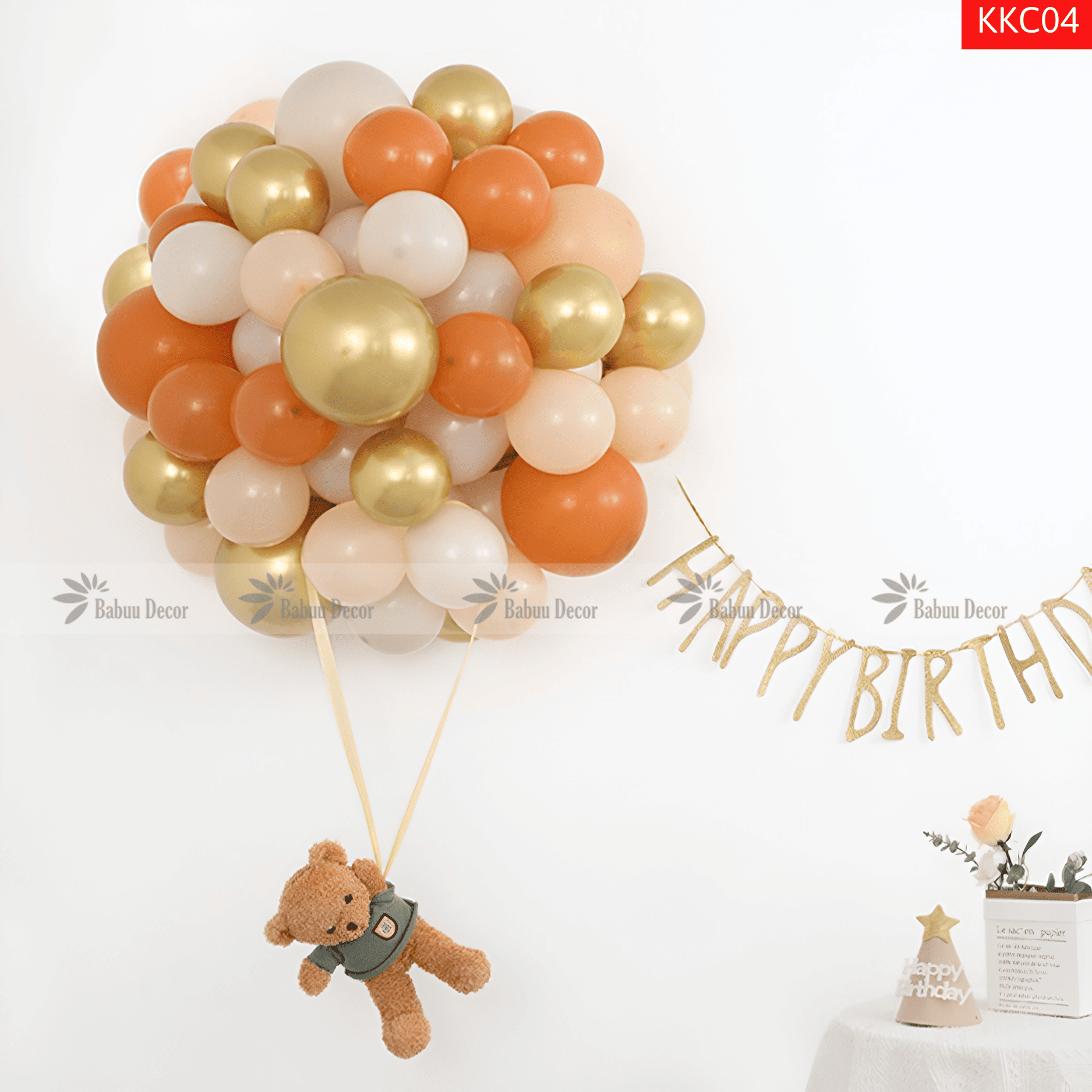 Phụ kiện bóng trang trí sinh nhậ KKC04 ảnh