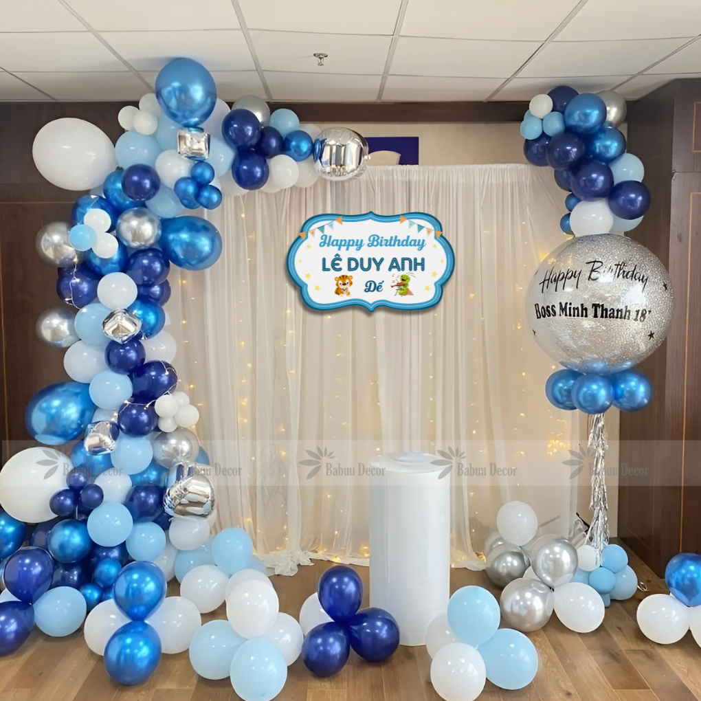 Trang trí sinh nhật cho bé tại nhà yc27