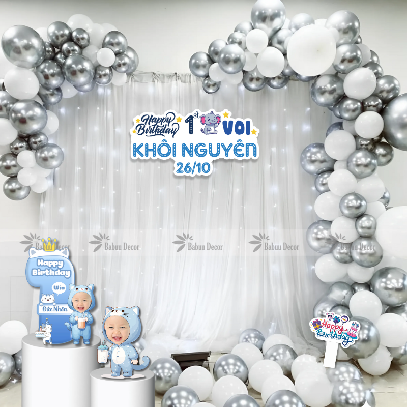 Backdrop sinh nhật tại nhà 24-01