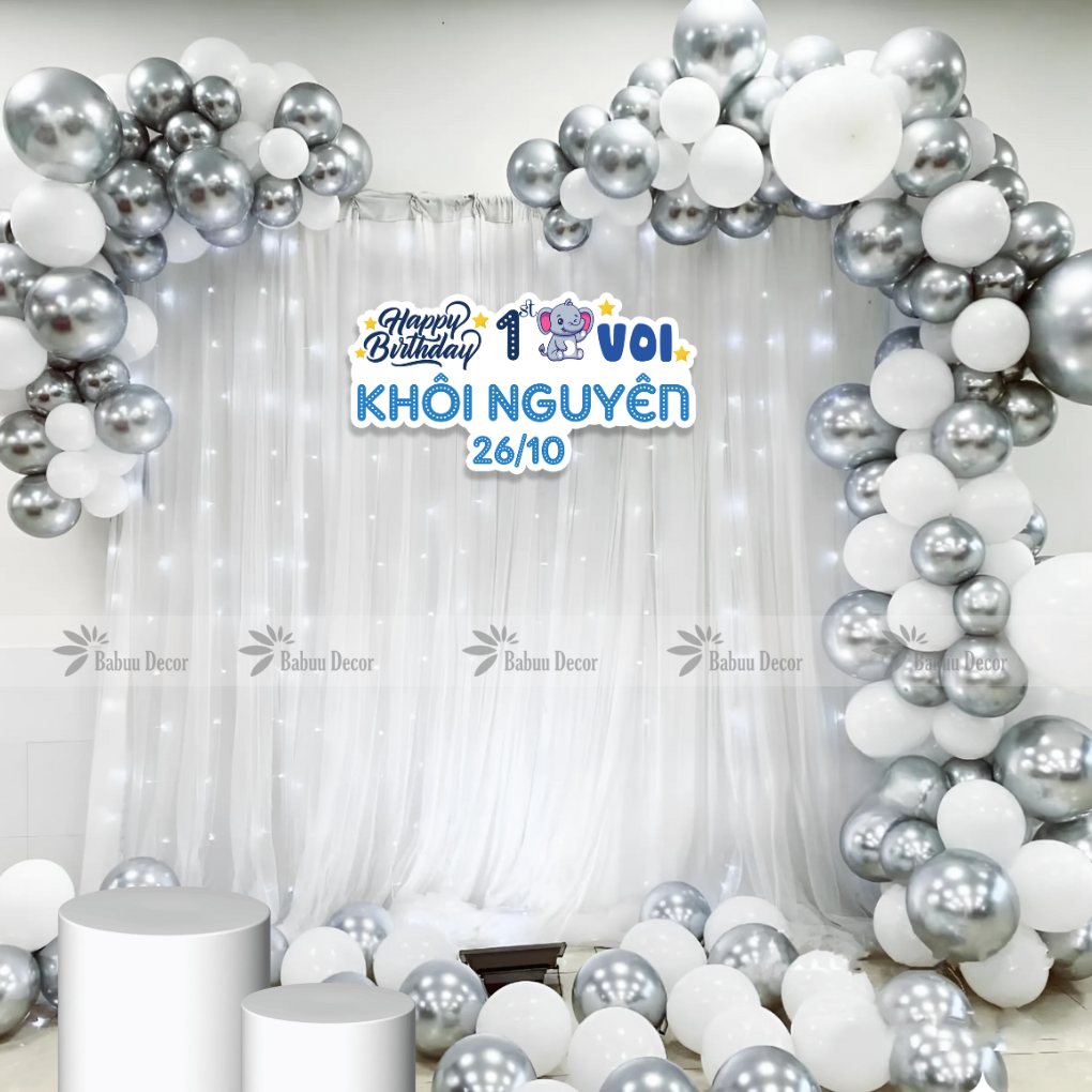 Trang trí sinh nhật tại nhà YC24