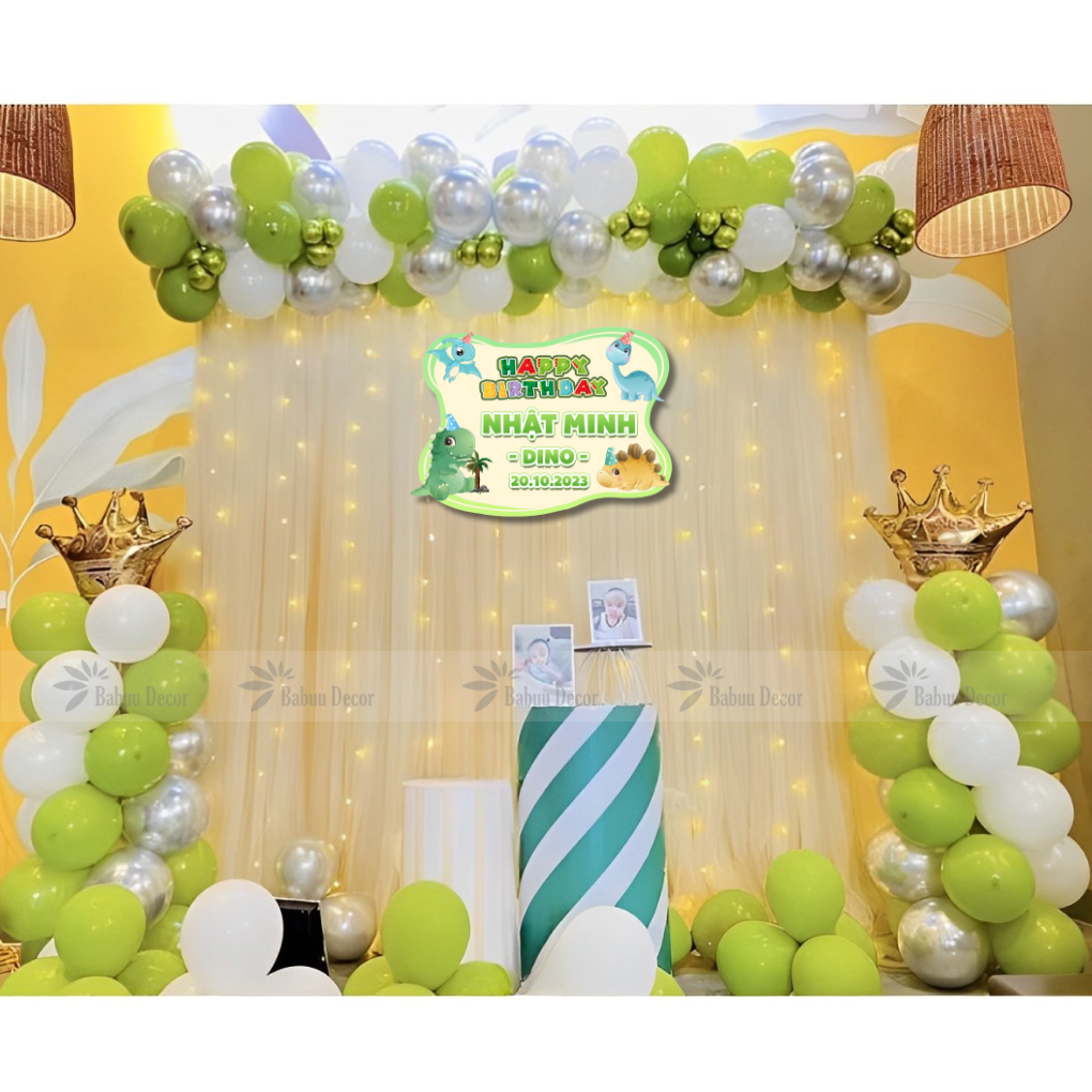 Trang trí sinh nhật đơn giản tại nhà 29