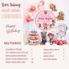 Trang trí sinh nhật chủ đề chó cứu hộ PAW02