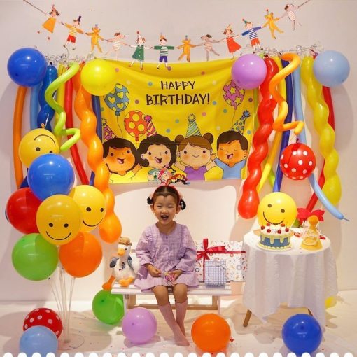 Set trang trí sinh nhật phong cách hàn quốc SPV09