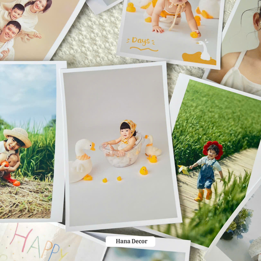 In ảnh kỷ niệm tình yêu