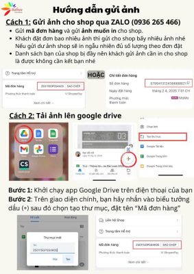 Hướng dẫn gửi ảnh Hướng dẫn gửi ảnh