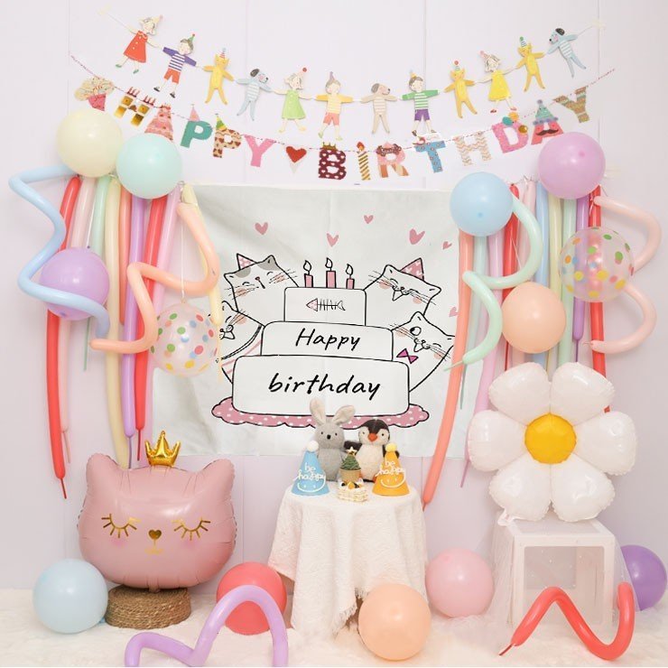 Trang trí sinh nhật tại nhà phong cách hàn quốcSPV 08 Trang trí sinh nhật tại nhà phong cách hàn quốcSPV 08