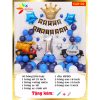 Set bóng sinh nhật bé trai chủ đề ô tô CAR02